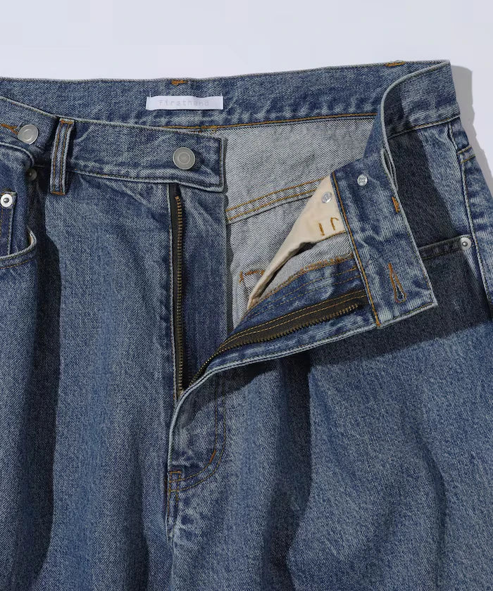 Design Tuck Japan Denim / Wide Silhouette