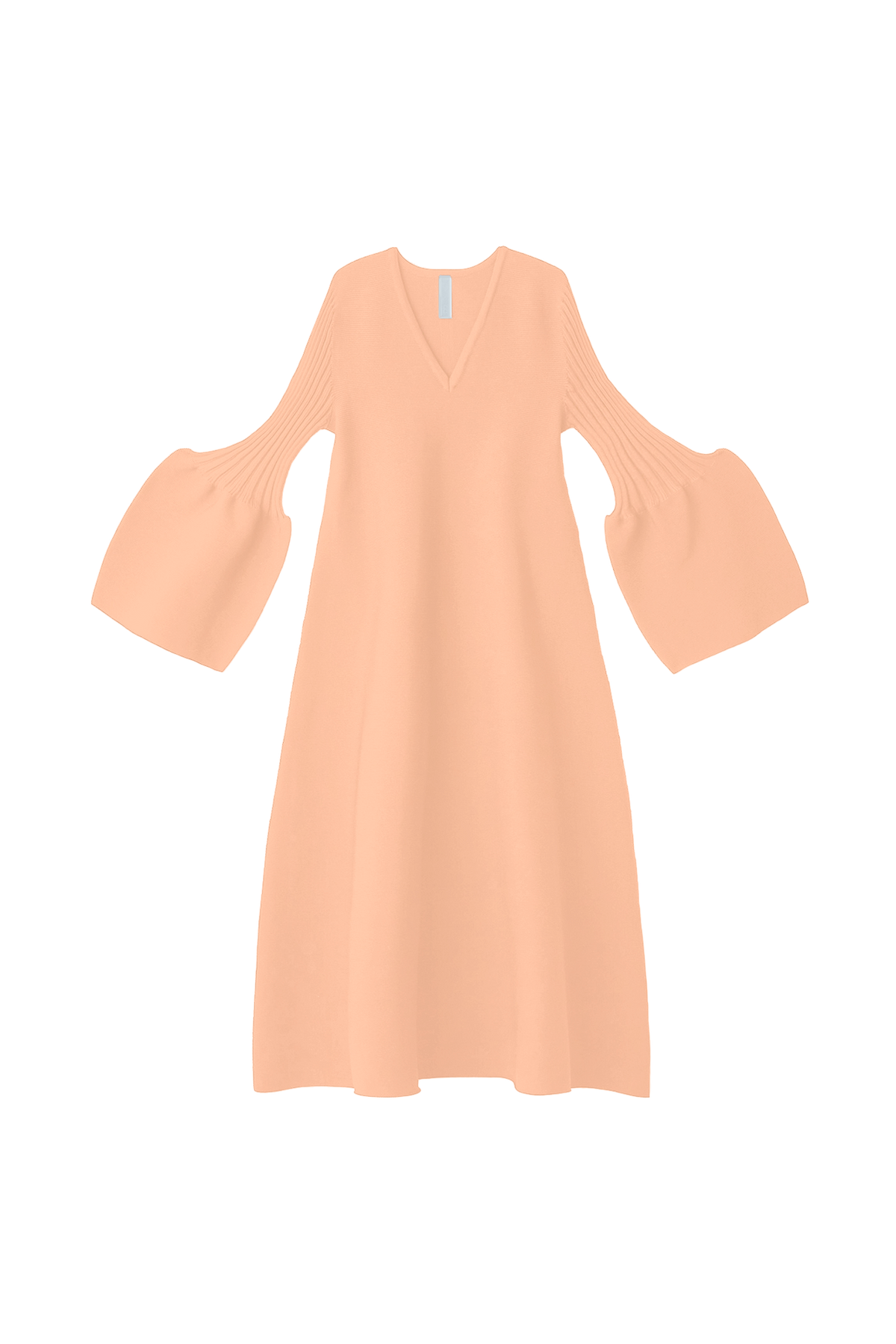 POTTERY LONG BELL SLEEVE FLARE DRESS