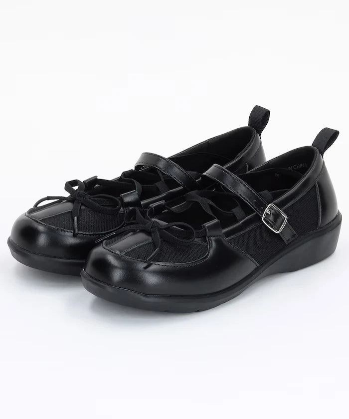 Lace-Up Ballet Shoes
