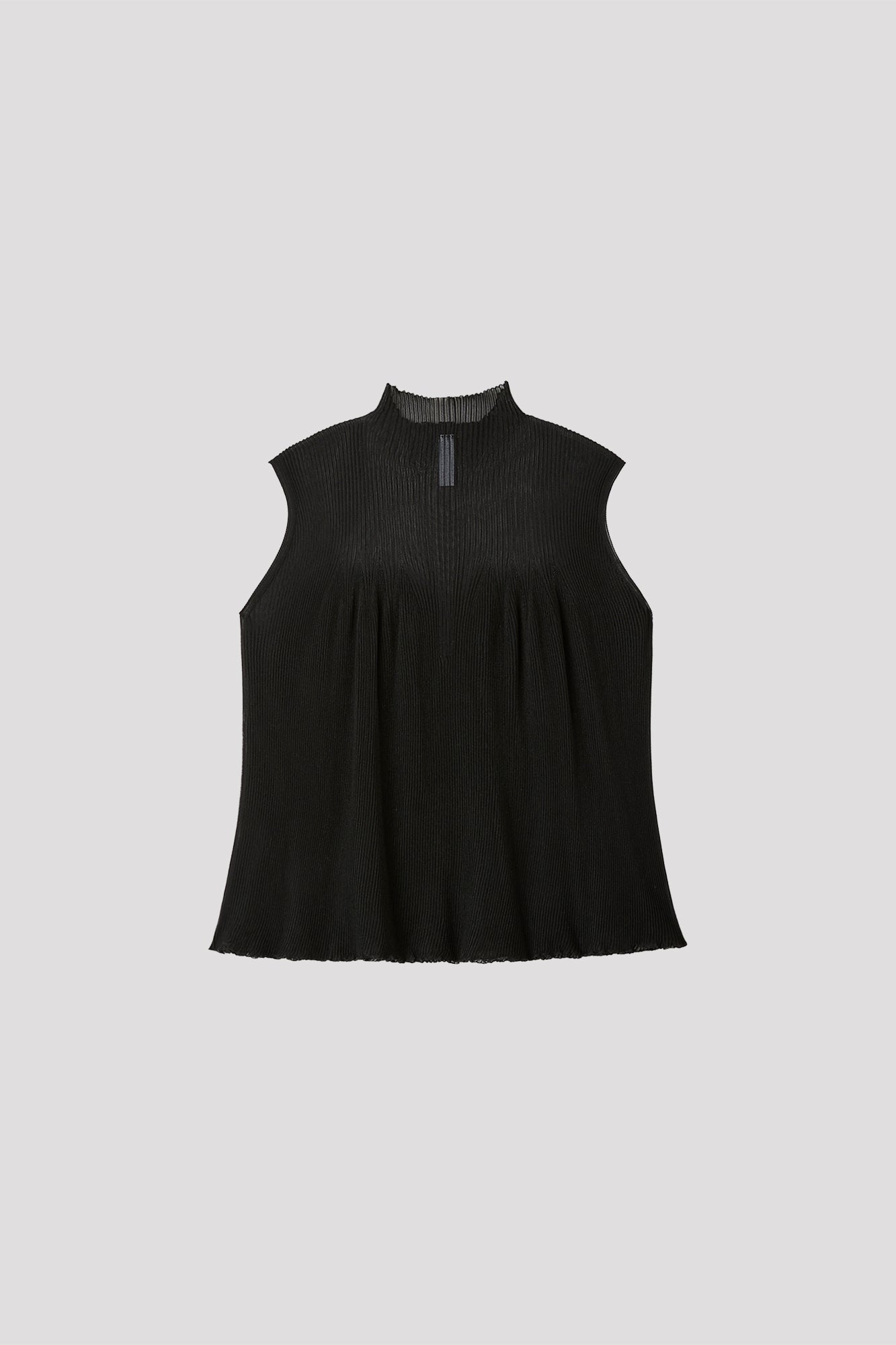 HYPHA LUCENT GLITTER SLEEVELESS BUST FLARE TOP