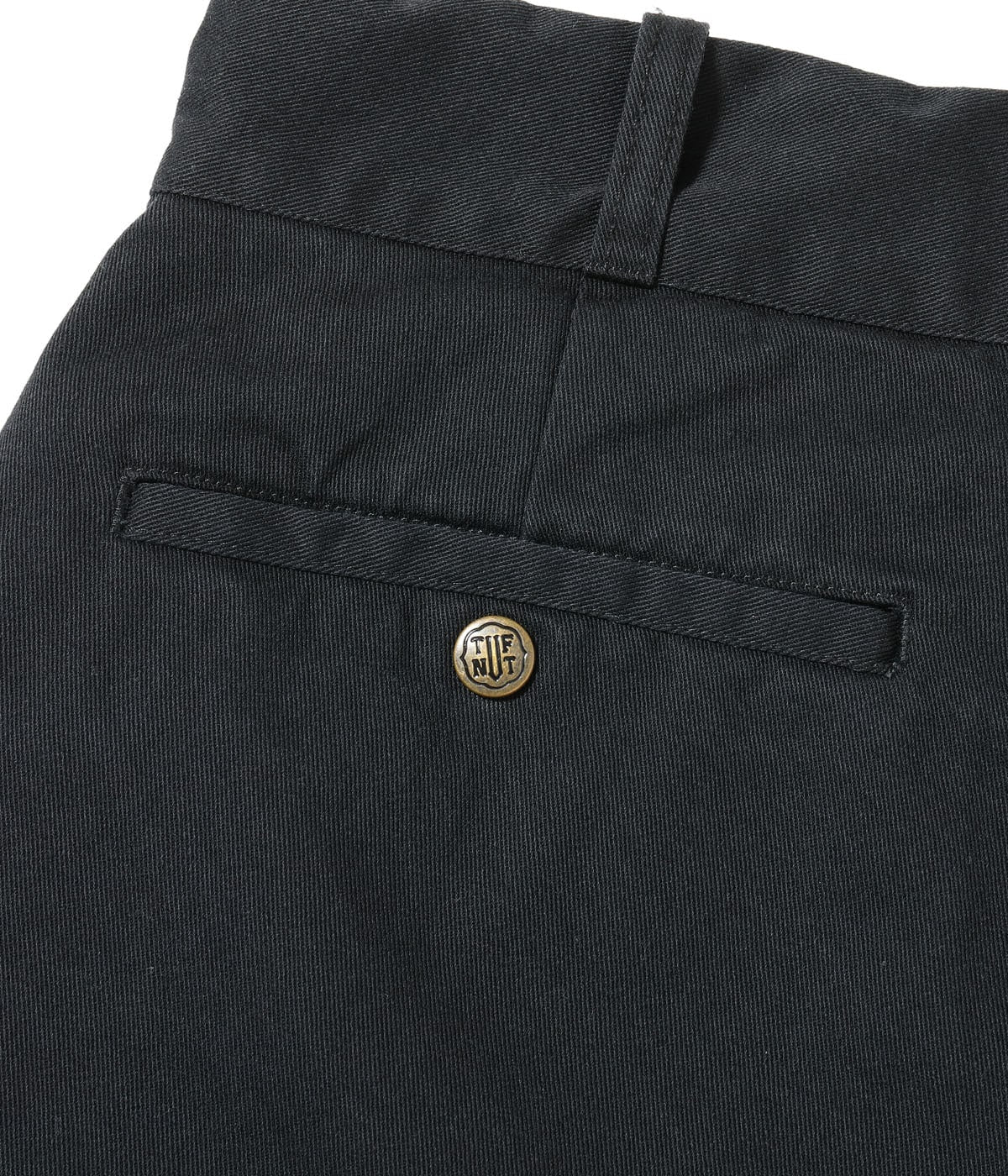 TUF-NUT T/C WIDE WORK TROUSERS AGING MODEL