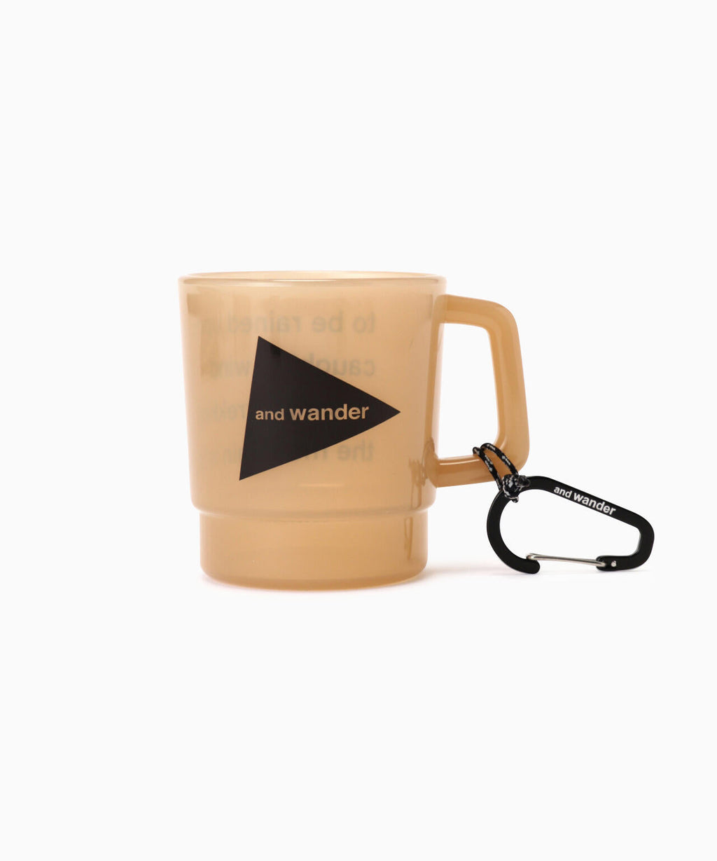 and wander logo PP mug