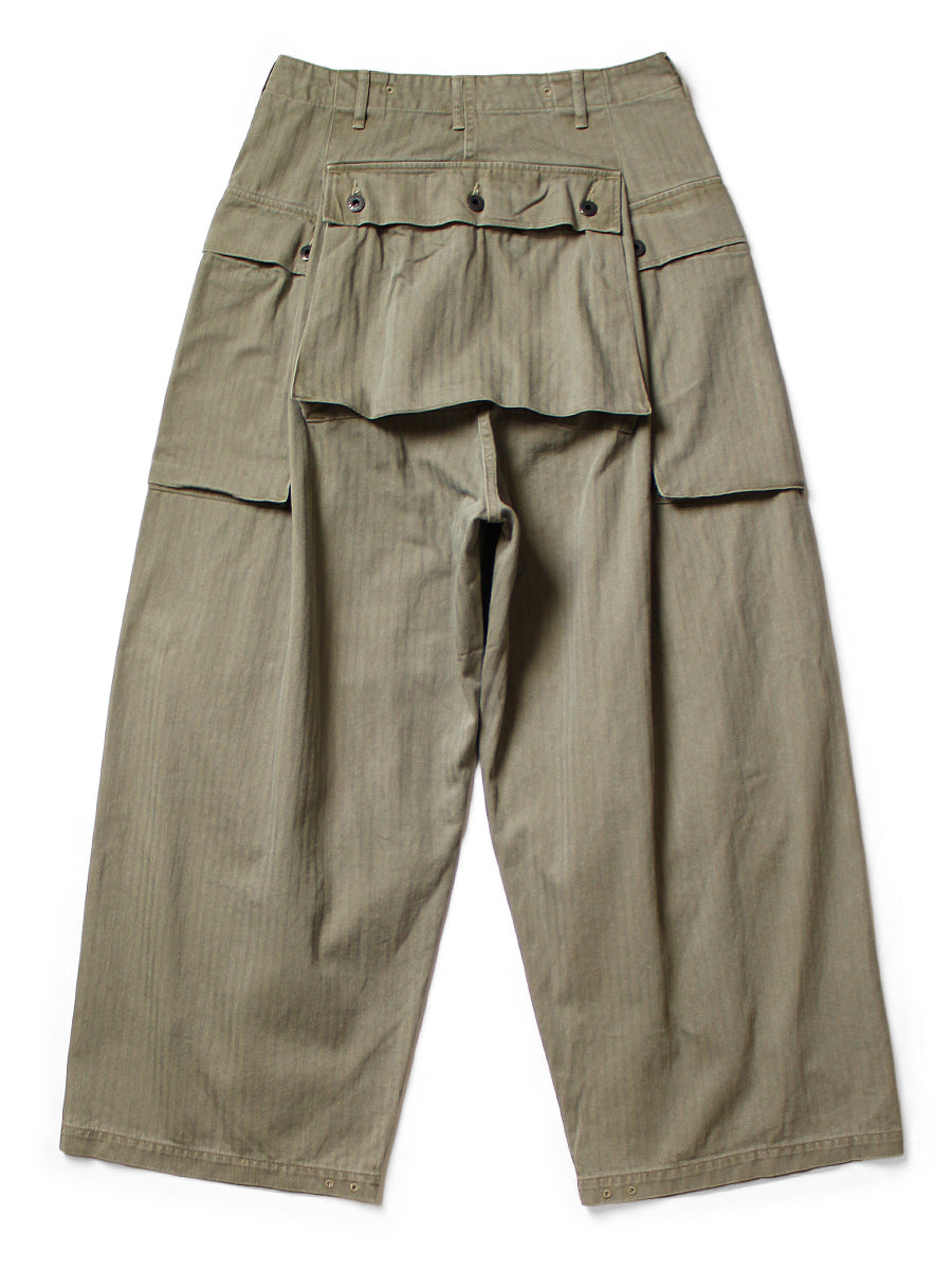 Herringbone Jumbo Monkey Pants