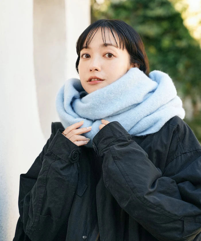 Volume Fringe Scarf