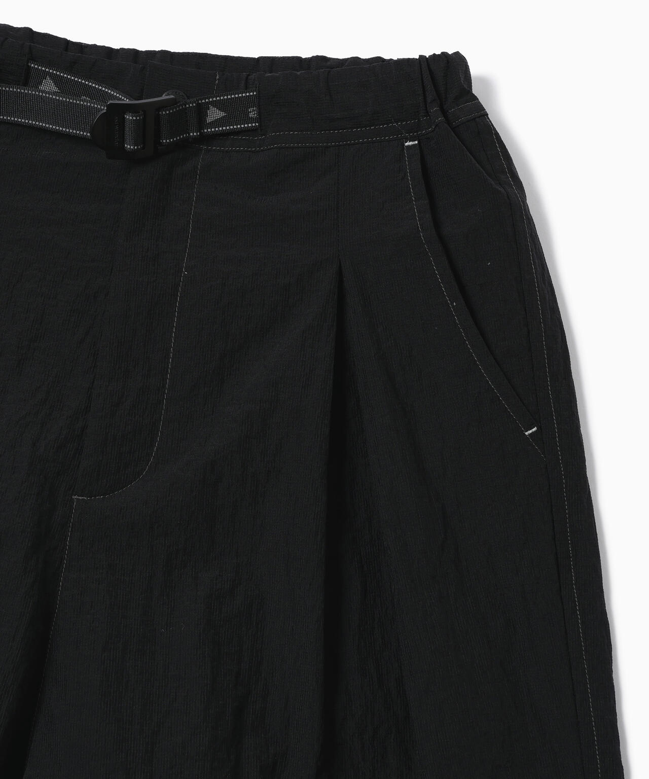 sheer ripstop sarouel pants (W)