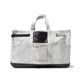 ALBERTON CANVAS TOTE sizeL/CHOCO