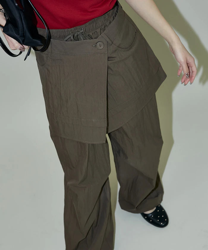 2WAY Skirt with Nylon Pants Limited Edition