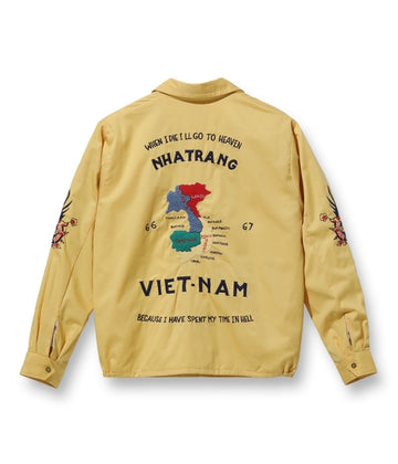 Mid 1960s Style Cotton Vietnam Jacket “VIETNAM MAP”