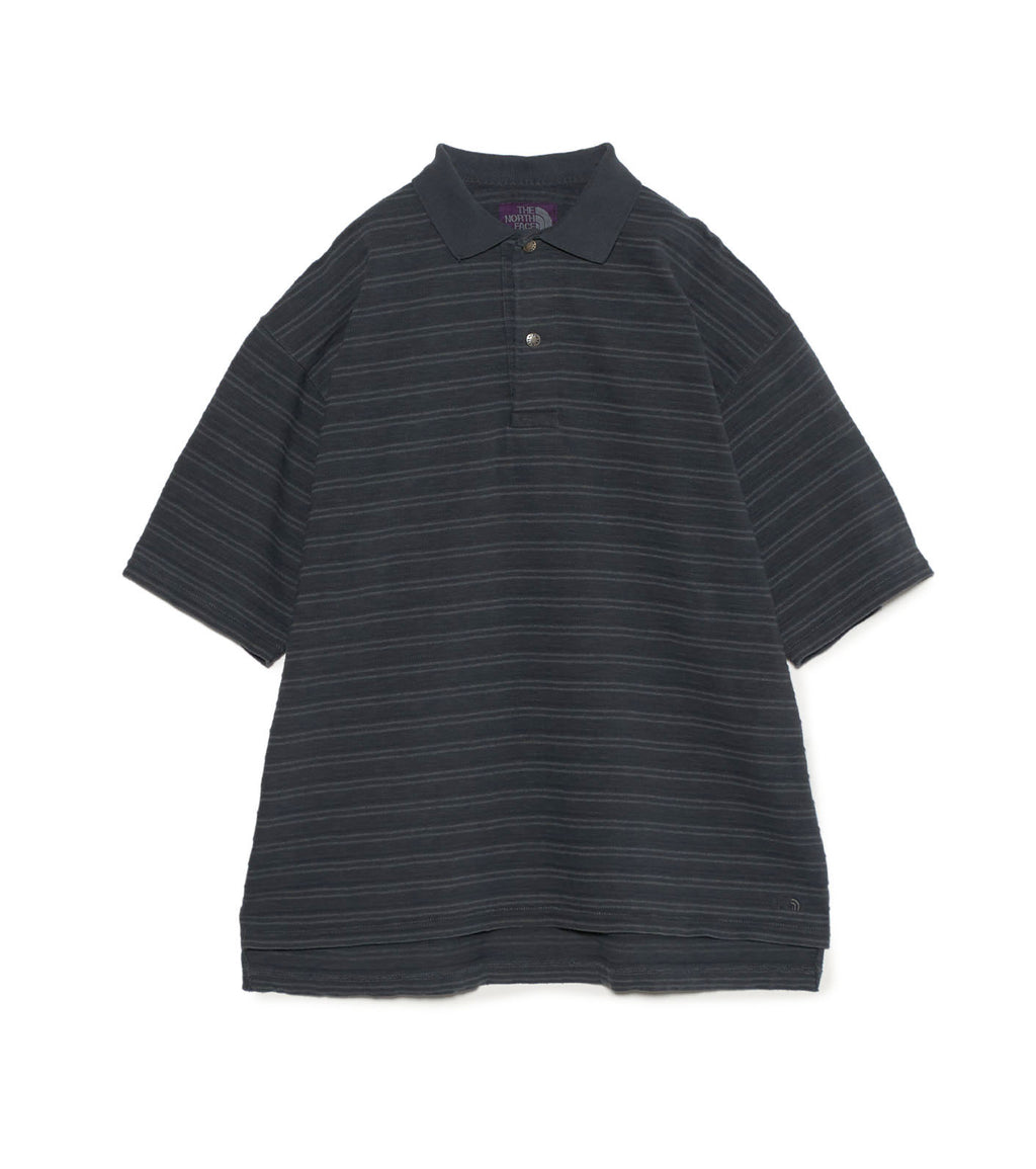 Garment Dyed Jacquard Field Polo