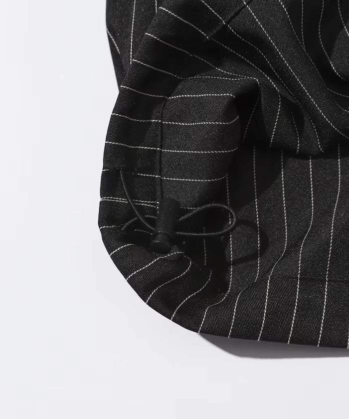 Stripe Shirt Blouson / Setup Compatible / Layer / Relaxed Fit