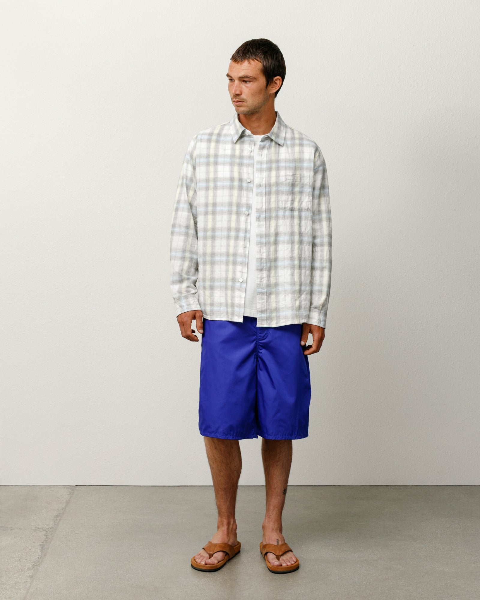 BEACH PLAID SHIRT