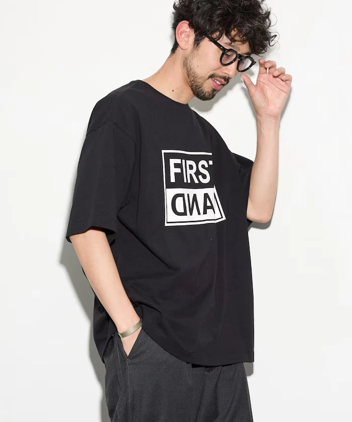6 Ounce Front Logo Print Crew Neck T-Shirt / Print T-Shirt PRINT TWO-TIER BOX