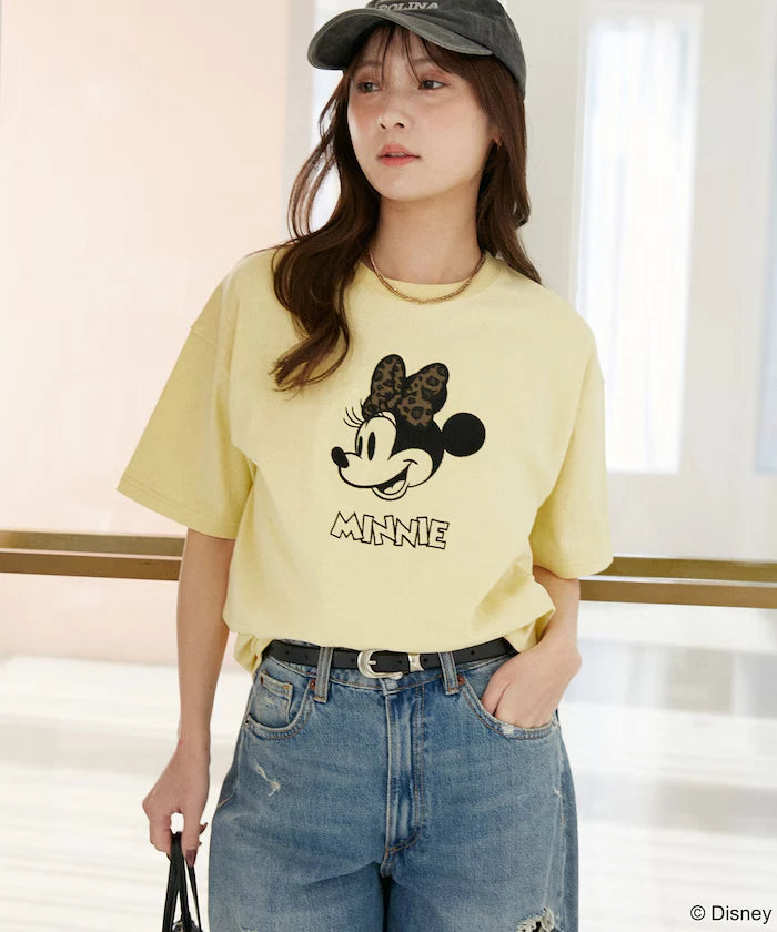 Minnie Mouse Leopard Print Docking T-Shirt Limited Edition