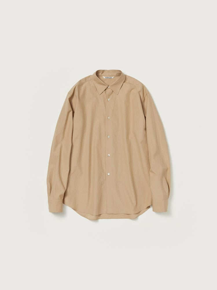 WASHED FINX TWILL SHIRT