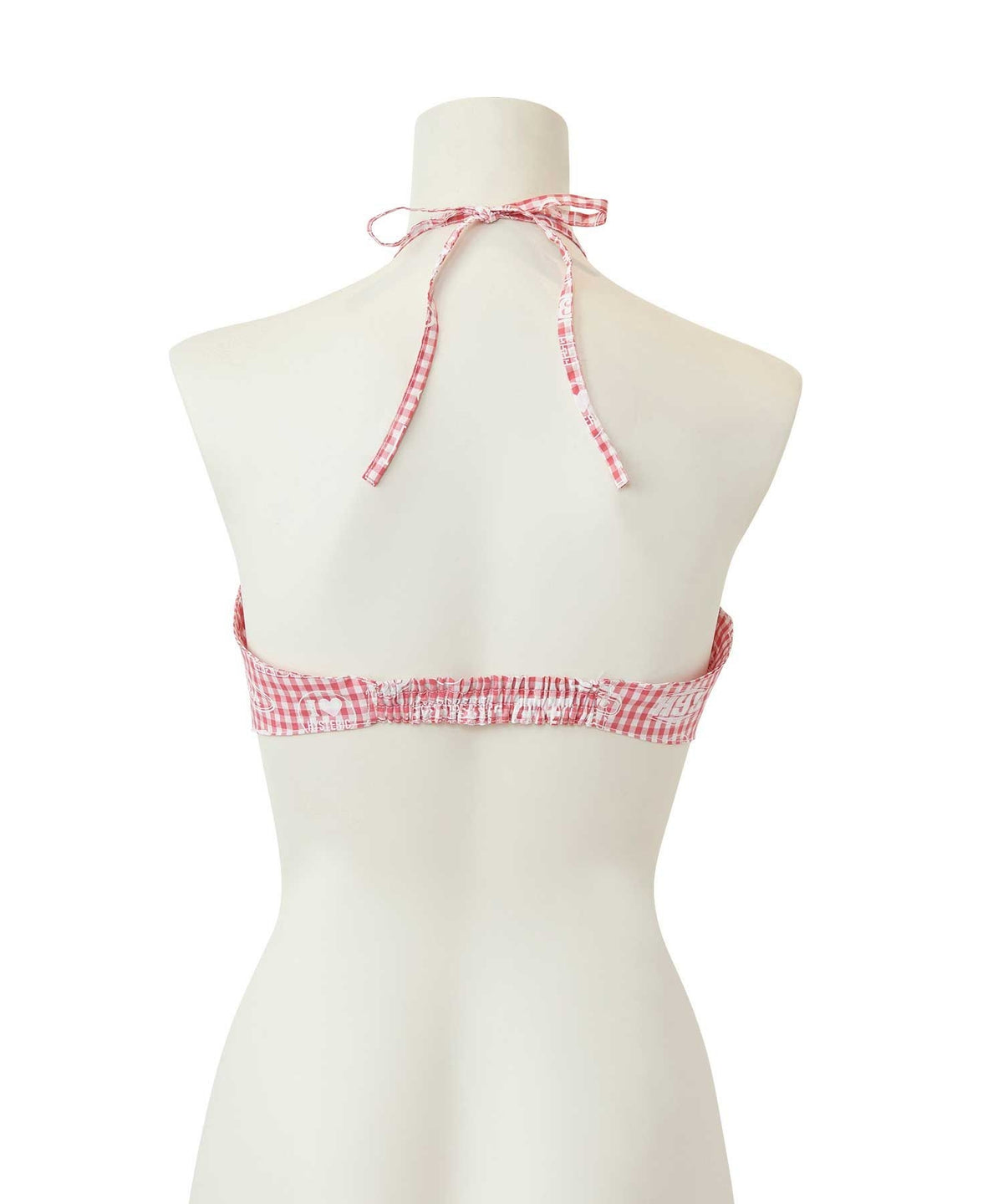 HG Racing Gingham Check Bra Top