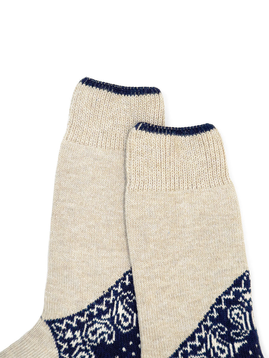 96pcs Heel Paisley Bandana Socks
