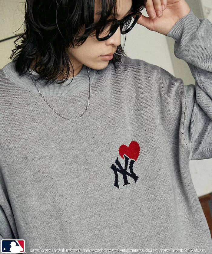 Custom HEART LOGO KNIT