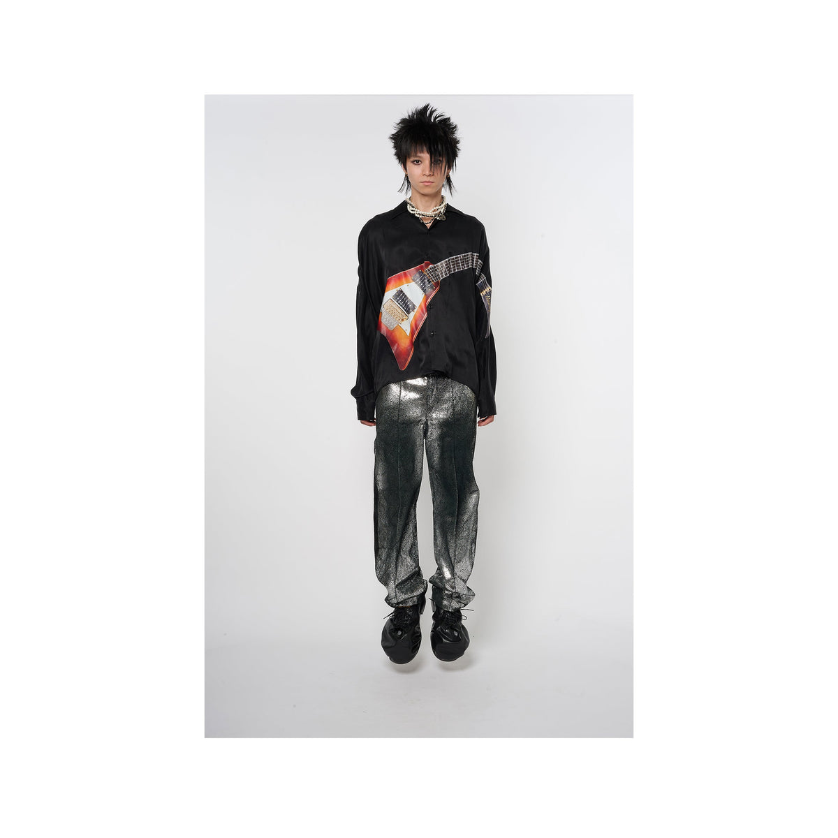MOON WALK LEATHER PANTS