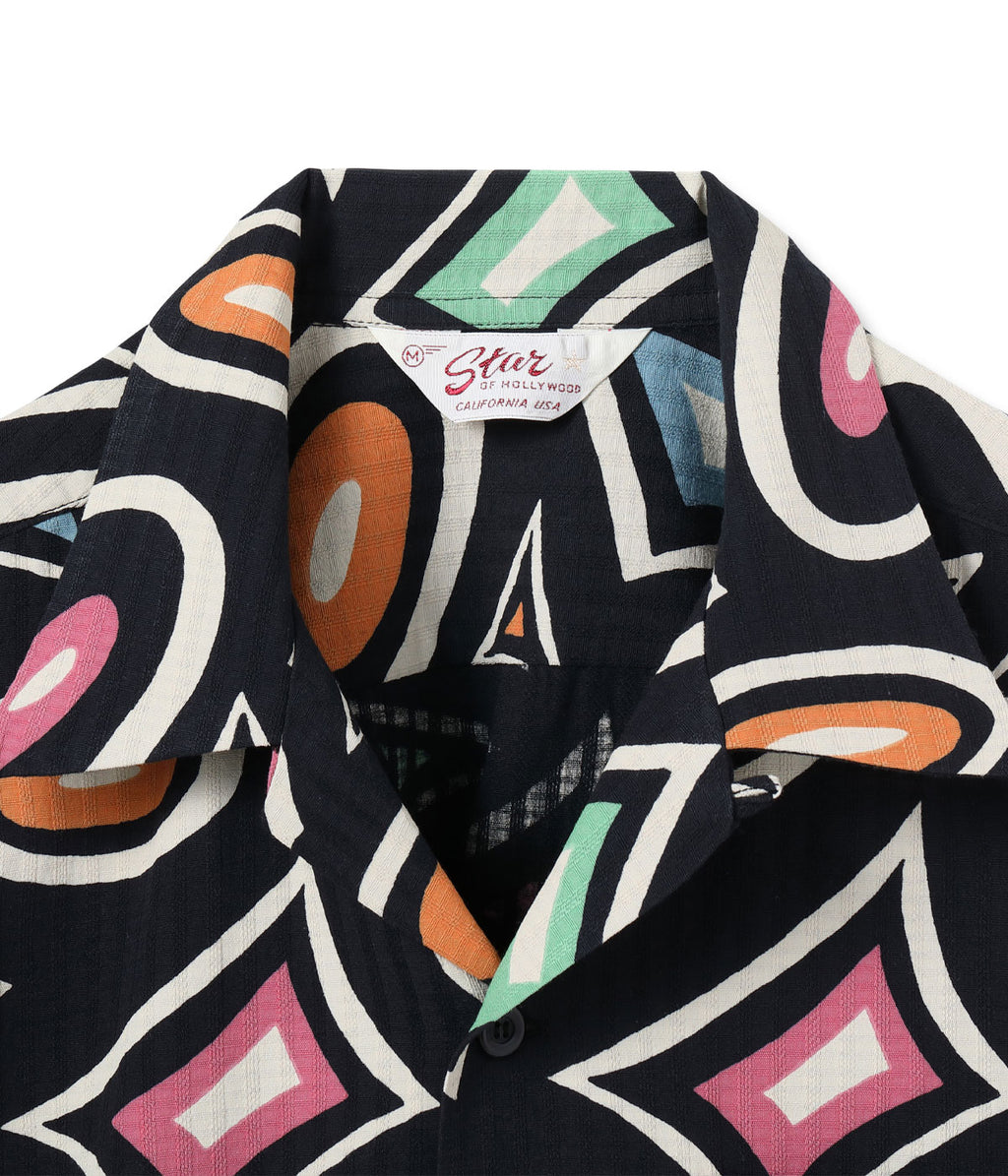 Dobby Cotton Open Shirt Modern