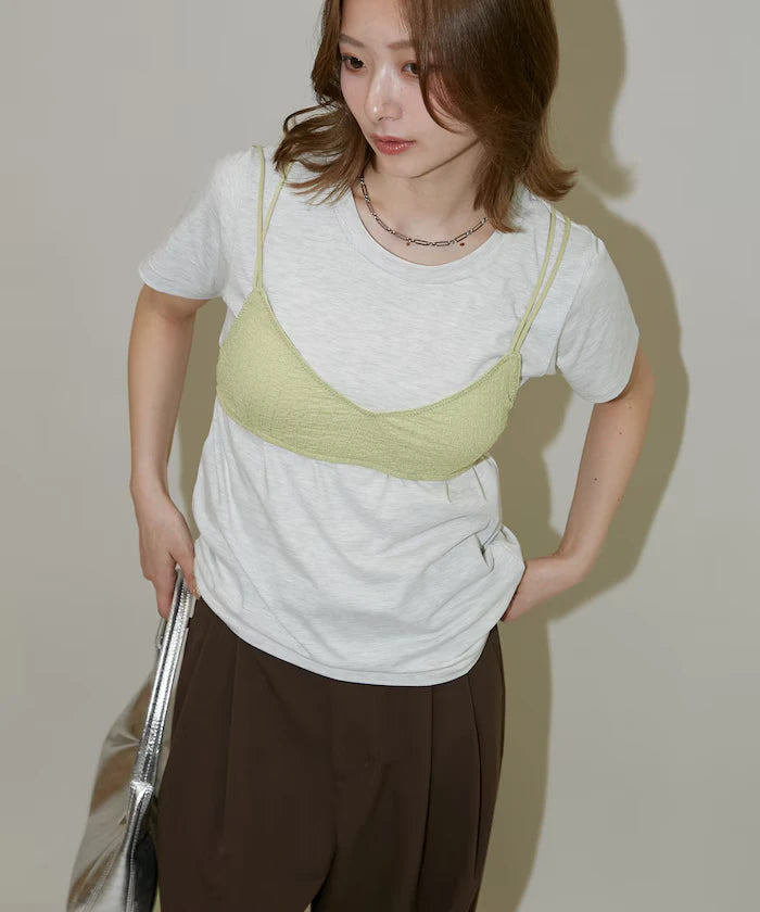 <Set Item> Chibi Bra Set T-Shirt Limited Release