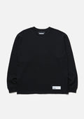 Honeycomb Fabric Crewneck Ls