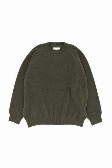 RAGLAN CREW NECK KNIT