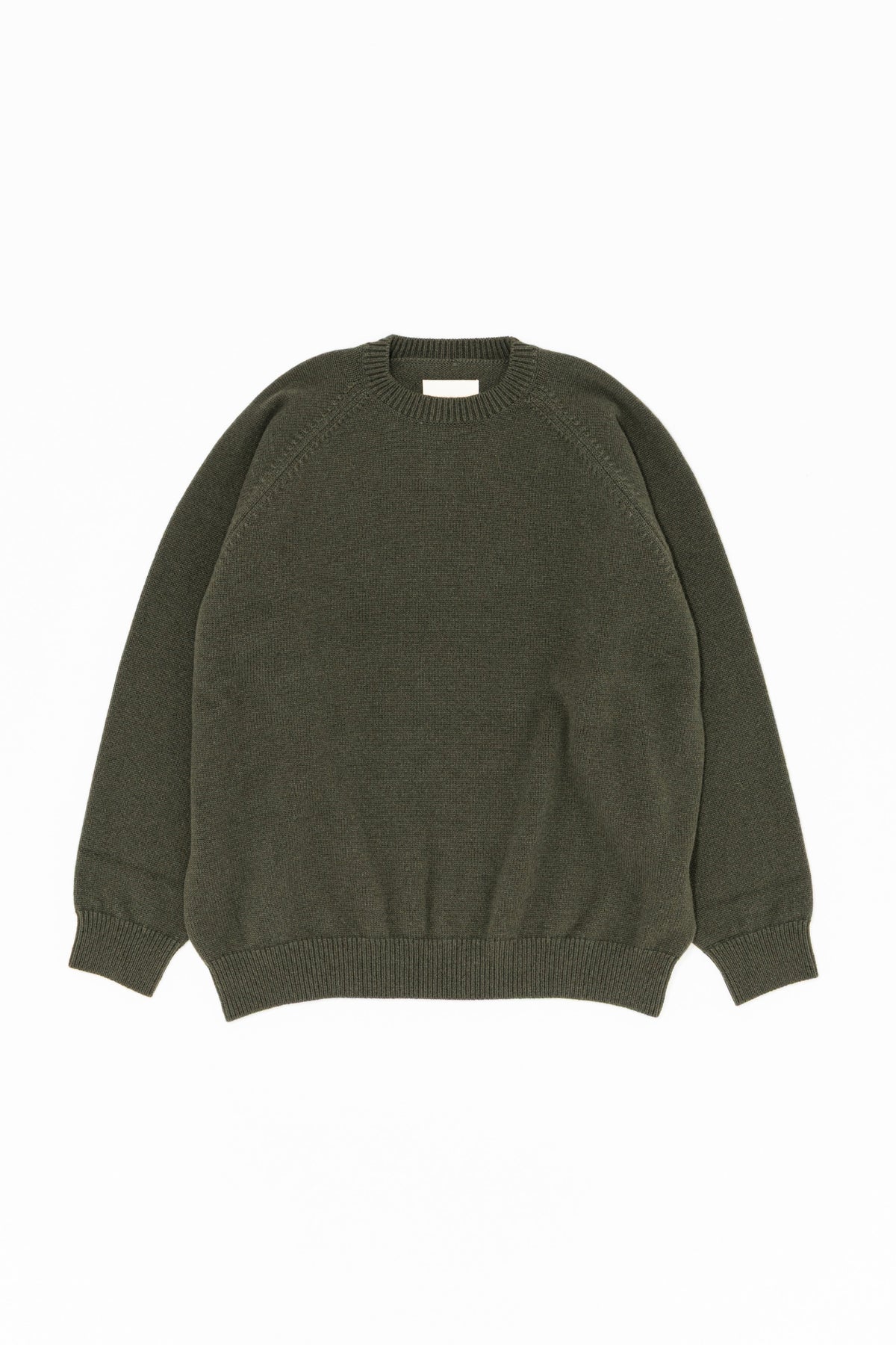 RAGLAN CREW NECK KNIT