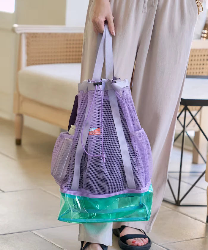 2WAY Mesh Clear Bag