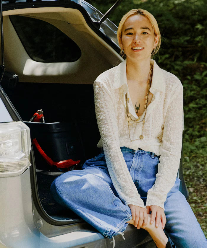 Floral Cut Lace Shirt