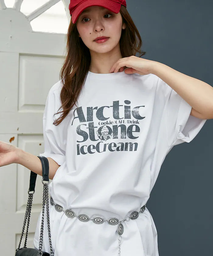 Love Pop Studio Ice Cream Shop Logo T-Shirt Limited Edition