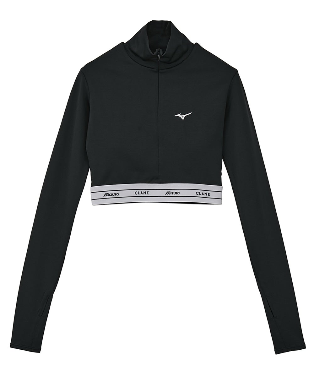 CLANE&times;MIZUNO HALF ZIP LONG SLEEVE TOPS