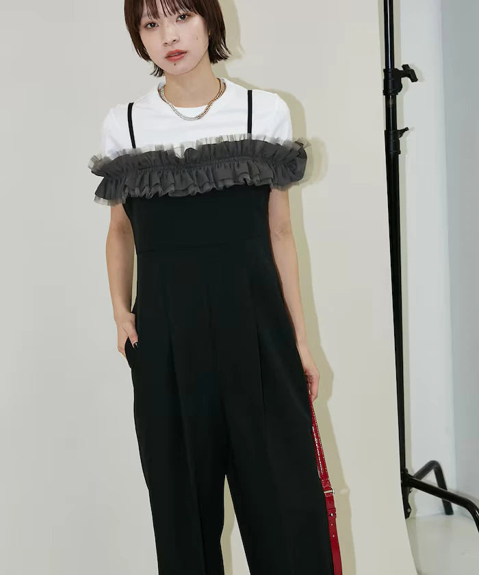 2WAY Tulle Shoulder Salopette Limited Edition
