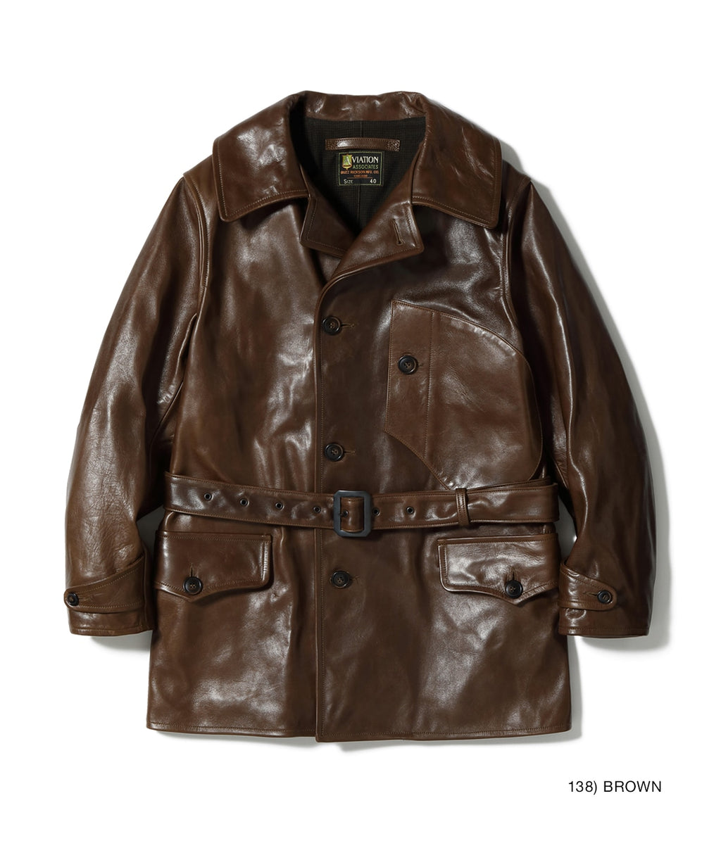 AVIATION ASSOCIATES HORSE HIDE AVIATOR COAT