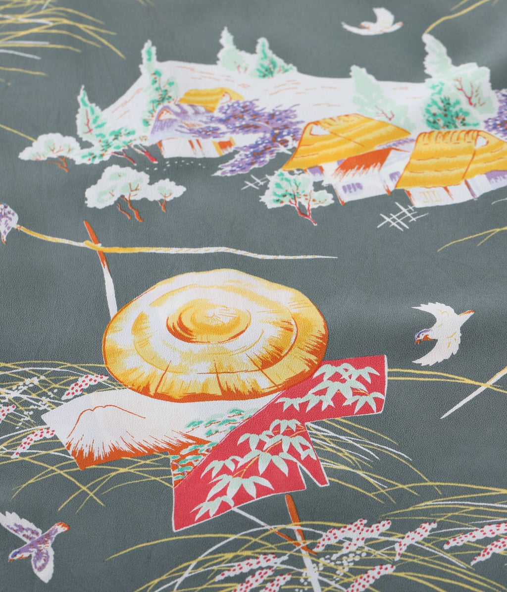 Rayon Hawaiian Shirt 'Scarecrow'
