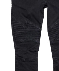 Box Logo Shirring Denim Pants