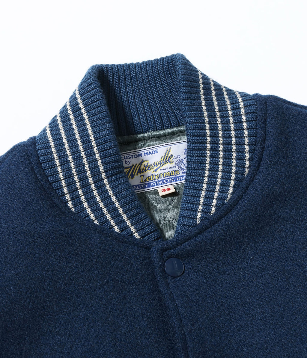 30oz. WOOL MELTON AWARD JACKET “SOLID”