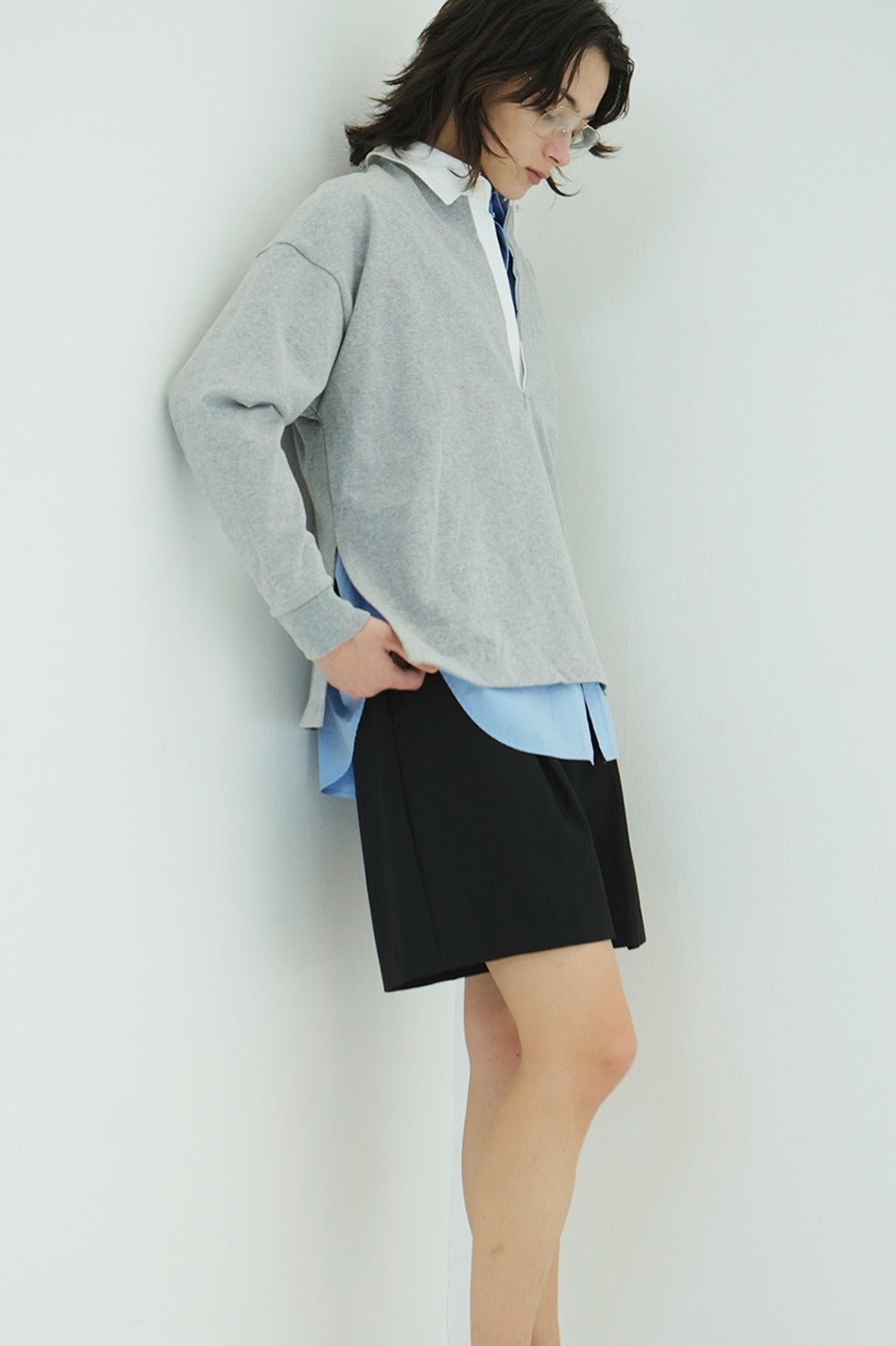 DEEP NECK WIDE RUGBY SHIRTS