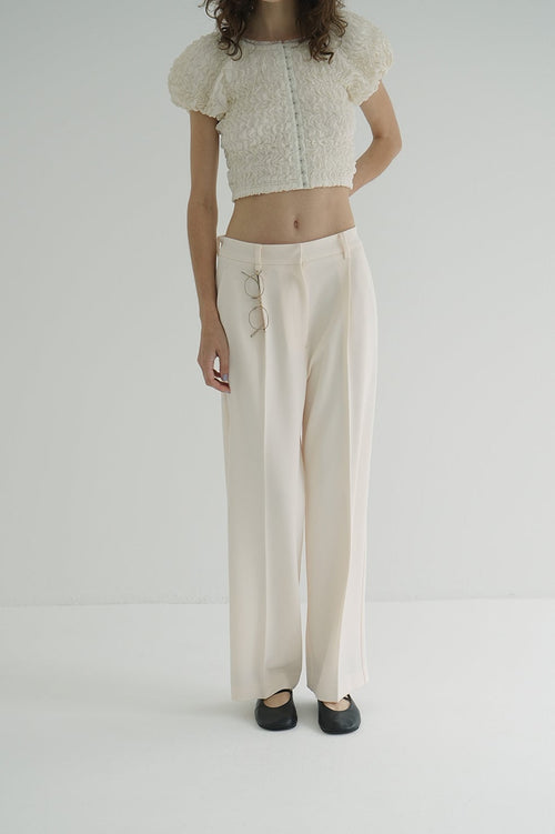 2WAY TUCK STRAIGHT PANTS