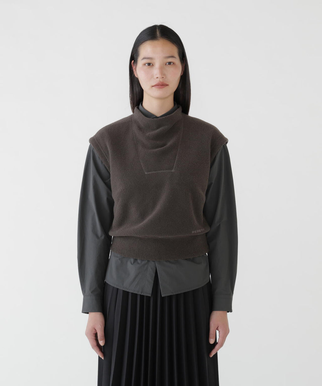 PE warm pile vest (W)