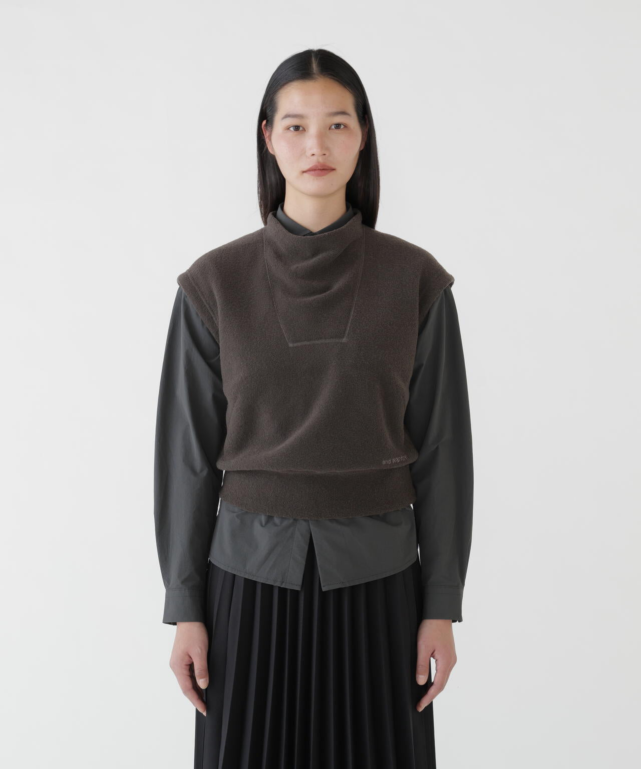 PE warm pile vest (W)