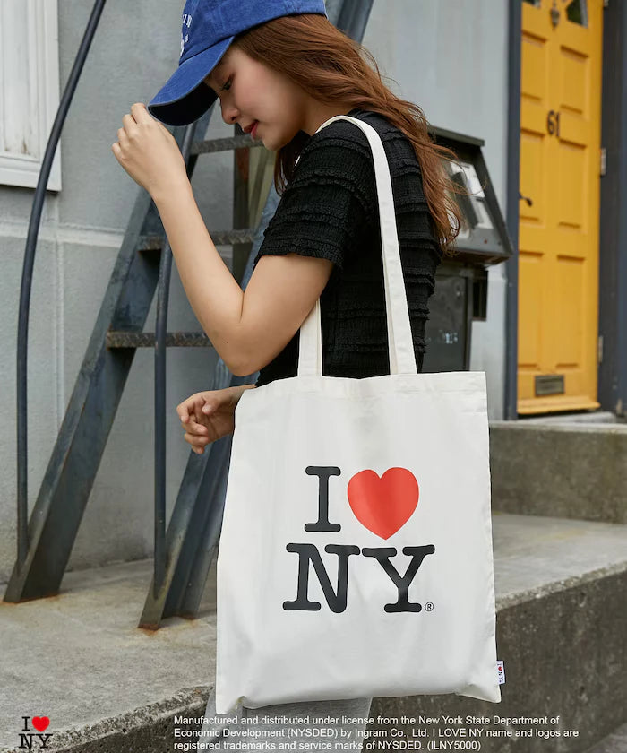 I LOVE NY Logo Printed Tote Bag Limited Edition