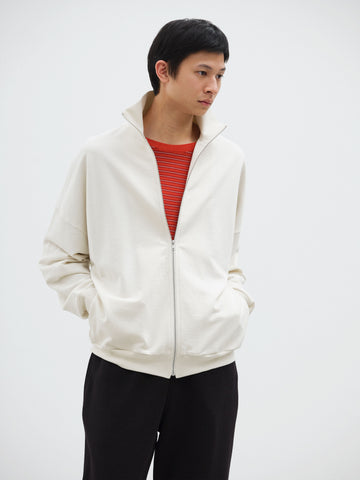 SUPER HIGH GAUGE SWEAT ZIP BLOUSON