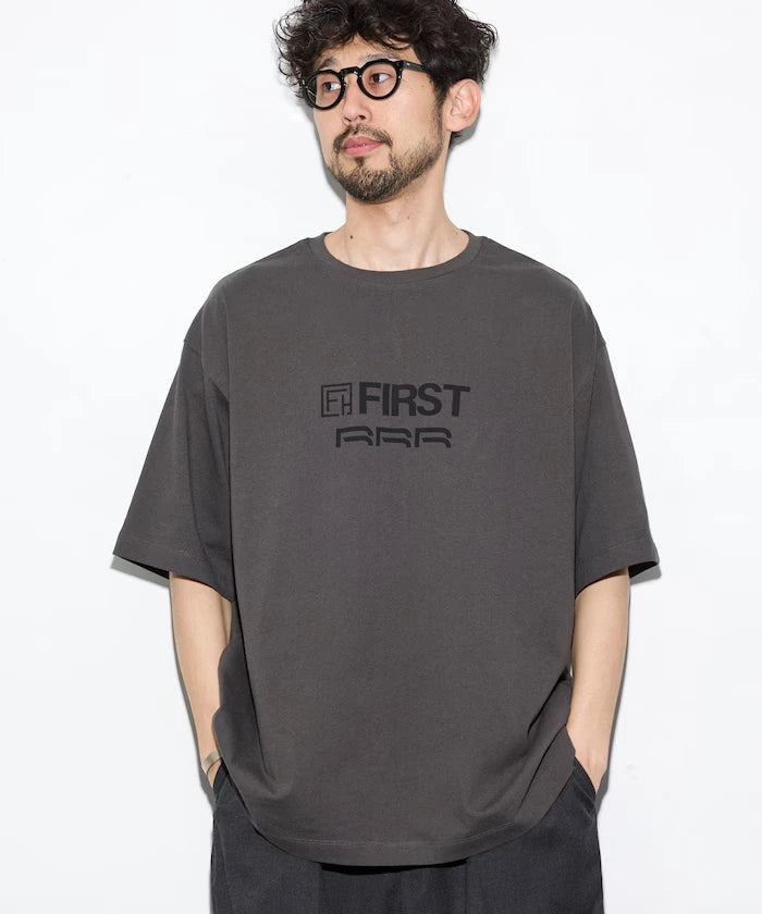 6 oz Front Logo Print Crew Neck T-Shirt / Print T-Shirt PRINT RRR