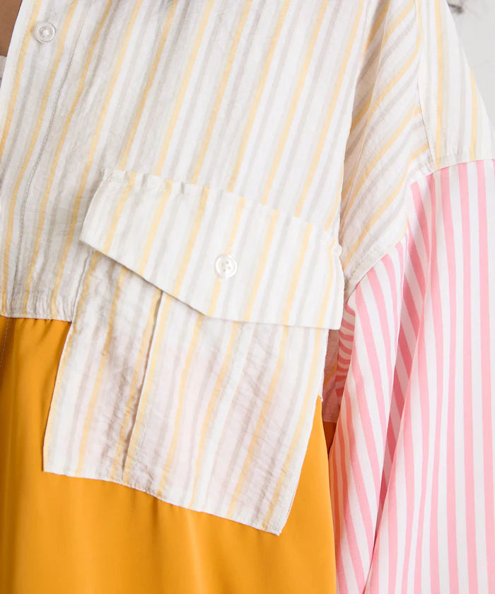 Patchwork Big Shirt