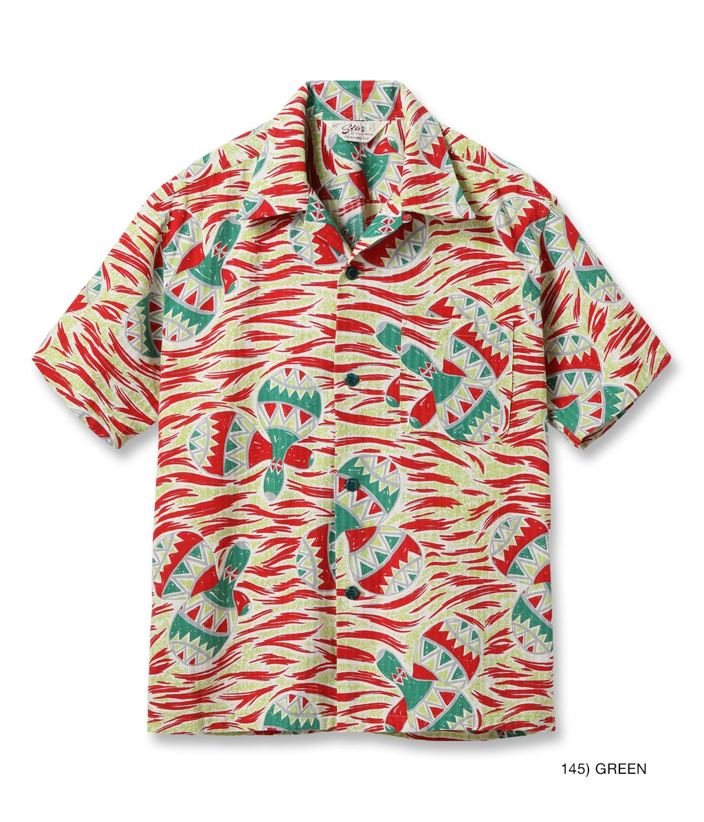DOBBY COTTON OPEN SHIRT “MARACAS”