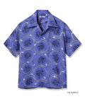 Rayon Hawaiian Shirt "Dragon Grid"