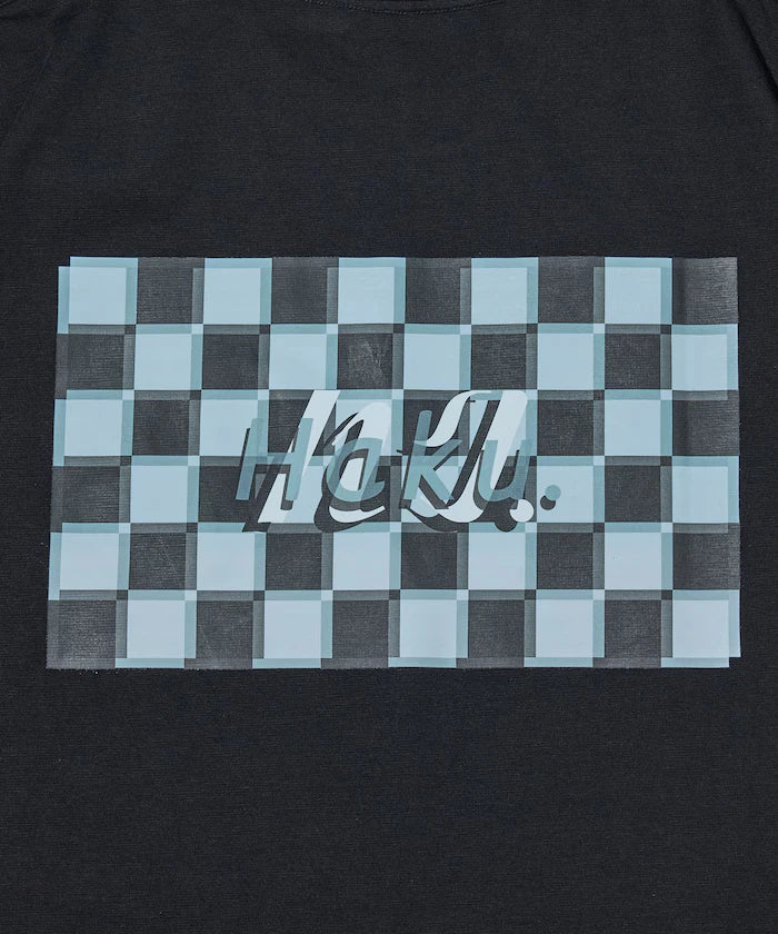 Haku. × FREAK'S STORE Multi-Function Back Print Crew Neck T-Shirt
