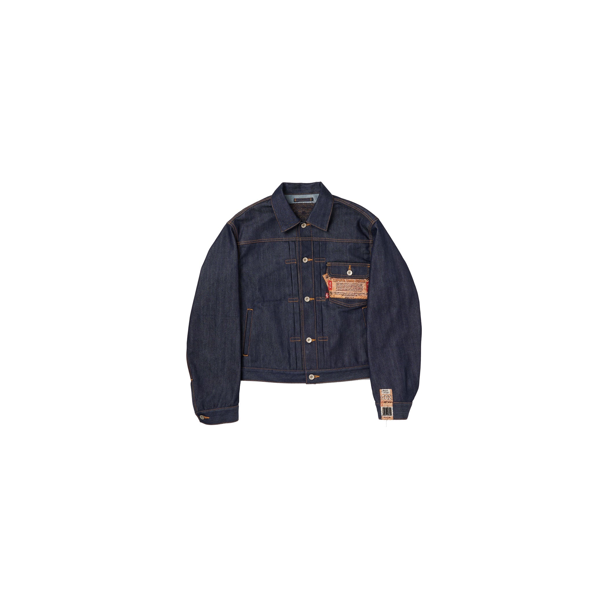 AIR YARN RAW DENIM JACKET