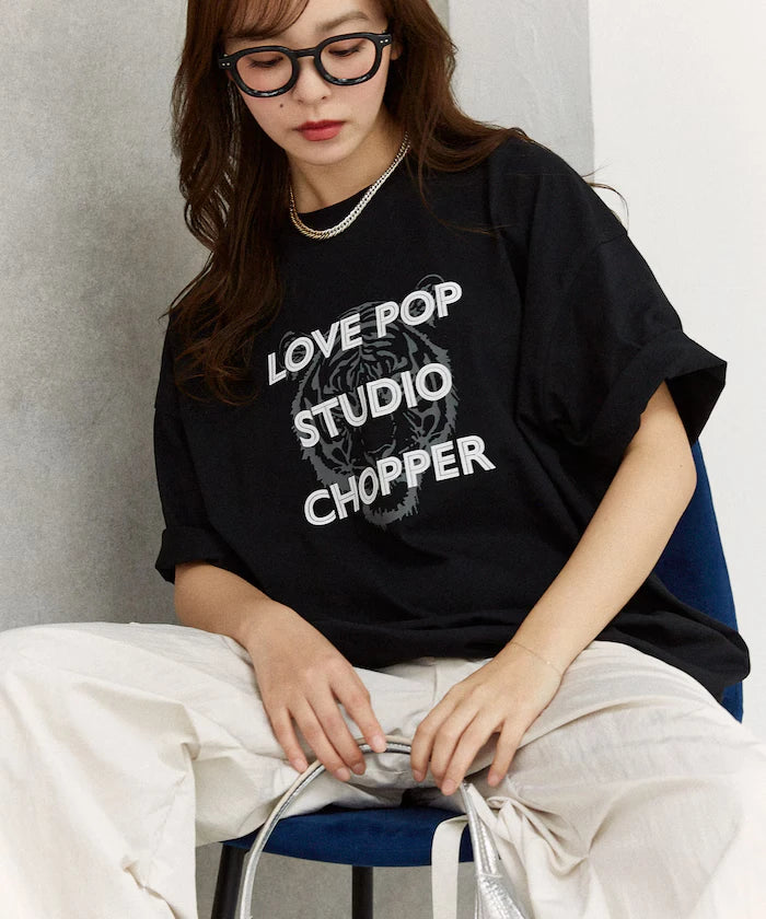 <Functional Material> Animal Print T-Shirt Limited Edition