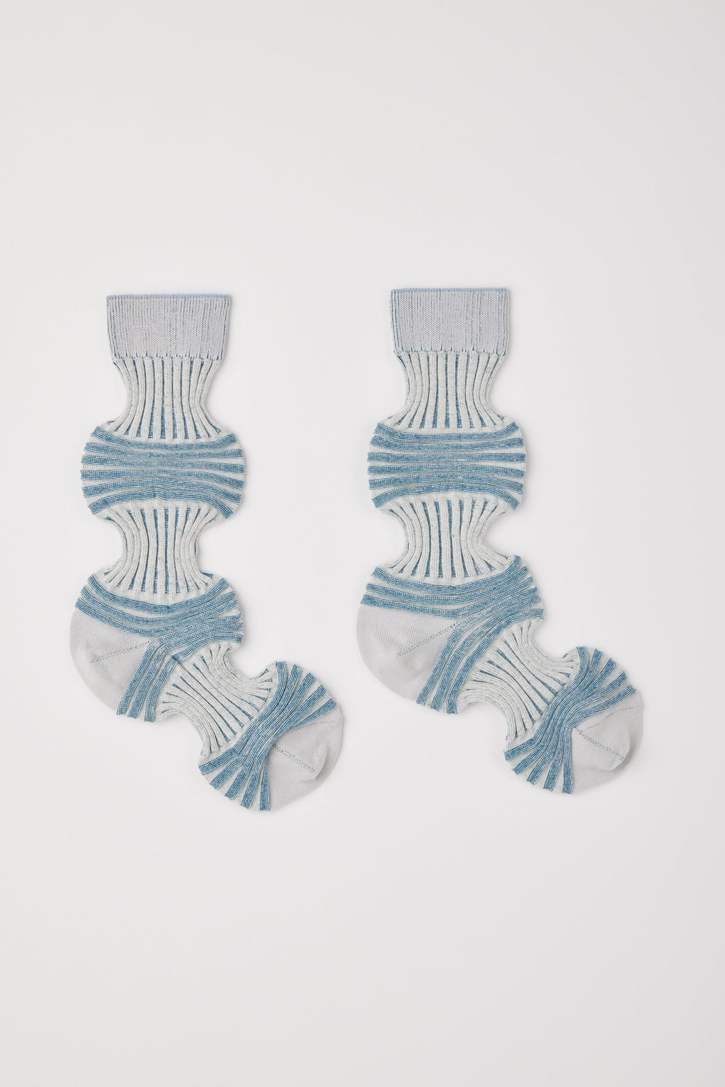 GARTER RIB SOCKS